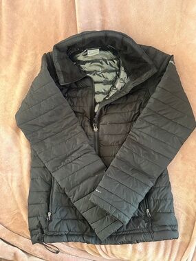 Columbia Black Quilted Puffer Jacket